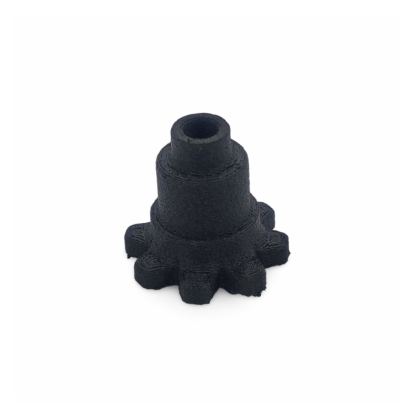 Front view of the replacement Carb Idle Screw Knob compatible with Honda motorcycle with part number 16029-MCE-003