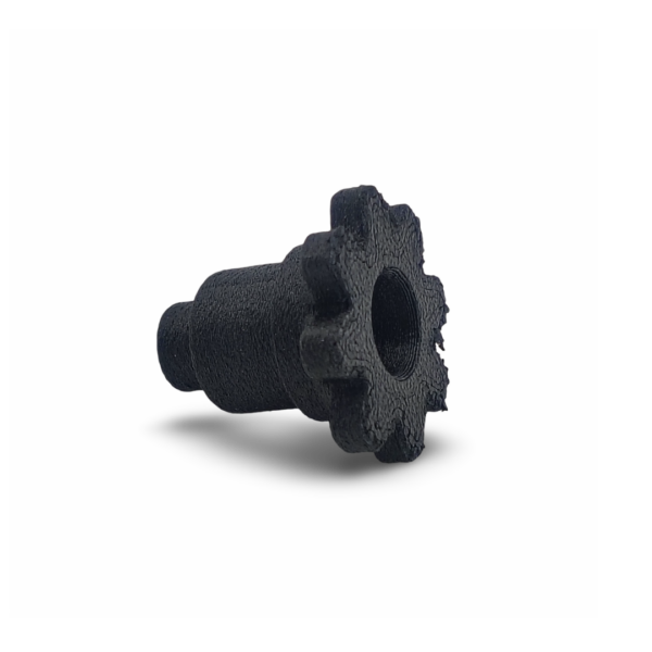 Side view of the replacement Carb Idle Screw Knob compatible with Honda motorcycle with part number 16029-MCE-003