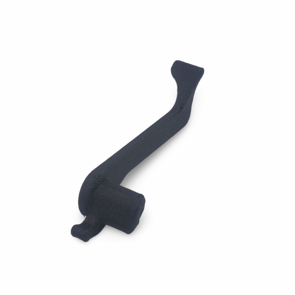 Honda-Choke-Lever-16019KN5671-Back-Angeled-Top Back angeled top view of the Honda XR Choke Lever for the XR600R, XR400R, XR350R and XR250R with partnumber 16019-KN5-671.