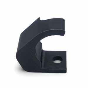 Honda NX650 Dominator Lower Chain Slider (52175-HB9-005) – Side profile view of the front section.