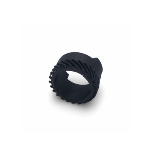 Front view of XRV750 African Twin Speedometer Gear with part number 44806-MV1-003 standing up.