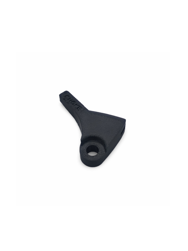 Top down view of the replacement Choke Lever for Honda Transalp with part number 17961-MG2-000