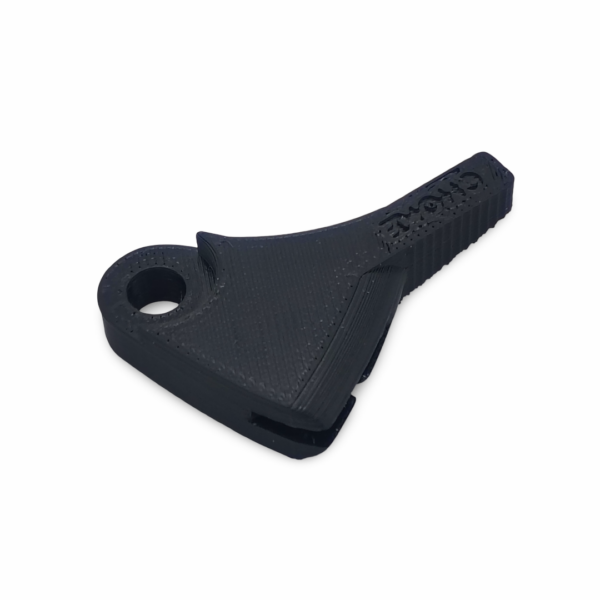 Top right view of the replacement Choke Lever for Honda Transalp with part number 17961-MG2-000