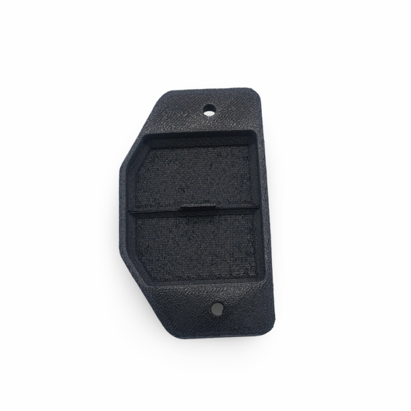 Front bottom view of the replacement Fusebox Cover for 1980's Honda with part number 38210-425-000
