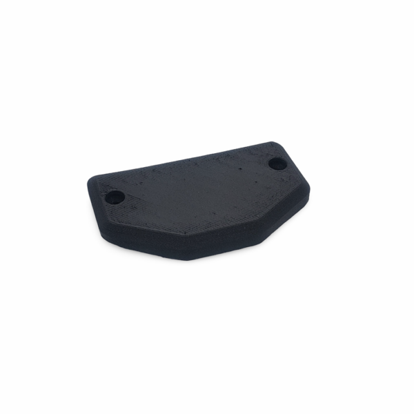 Top angeled view of the replacement Fusebox Cover for 1980's Honda with part number 38210-425-000