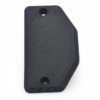 Top front view of the replacement Fusebox Cover for 1980's Honda with part number 38210-425-000