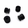 fuel-tank-grommet-kawasaki-klr650-92075660-set-of-4 Direct view of four fully mated upper and lower fuel tank grommets for Kawasaki 92075-1660