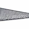 radiator-shroud-mesh-guard-49089-5027-6b-bottom-view Bottom view displaying mounting tabs on Kawasaki KLR650 left radiator shroud mesh insert