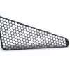 radiator-shroud-mesh-guard-klr650-49089-5027-top-view Top view showing honeycomb mesh pattern on 3D printed ASA radiator shroud guard for Kawasaki KLR650