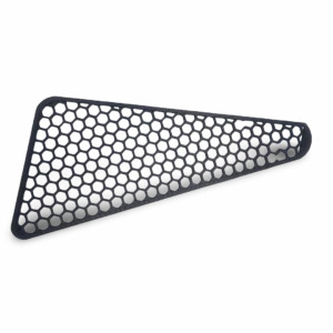 radiator-shroud-mesh-guard-left-kawasaki-klr650-49089-5027-main Kawasaki KLR650 left side radiator shroud mesh guard replacement OEM 49089-5027-6B by R3print Moto