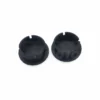 shock-pivot-bolt-cover-11012-1559-retention-hooks-detail Bottom view displaying press-fit retention hooks for frame tube mounting on Kawasaki 11012-1559 cover