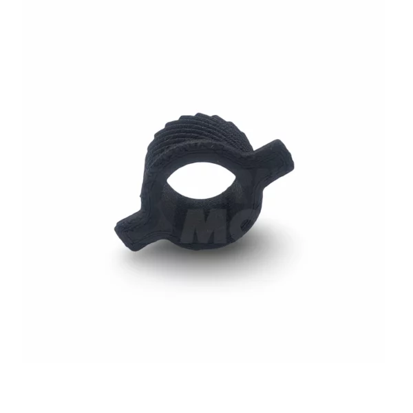 Bottom view of the inner speedometer gear showing the drive tabs, fits Suzuki DR500 and DR600