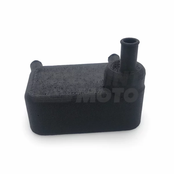 Rear view of the Suzuki DR-Z400 oil separator, fits DR-Z400E, DR-Z400S and DR-Z400SM